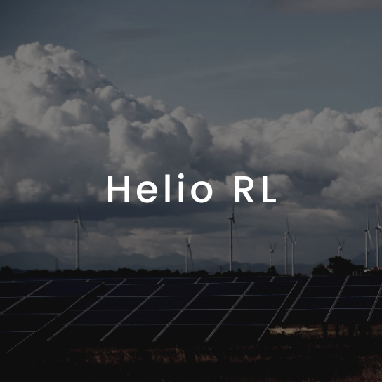 HelioRL: Increasing Solar Panel Efficiency by Optimizing Panel Orientation 